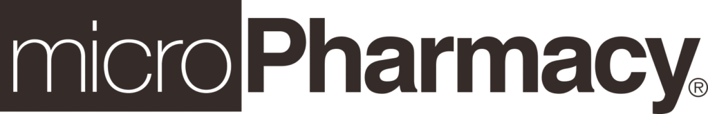 Micropharmacy logo dark brown